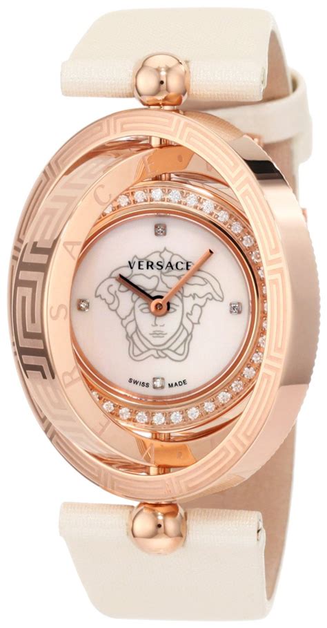 versace rose gold watch|Versace watches with diamond.